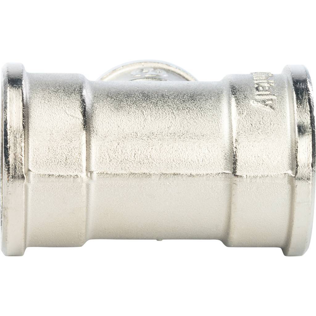 SFT-0022-001341 STOUT Тройник ВВ переходной никелированный 1"X3/4X1"