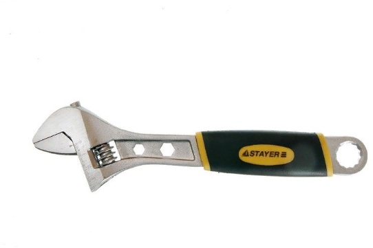 STAYER 300/35 мм, ключ разводной CHROMAX 27262-30