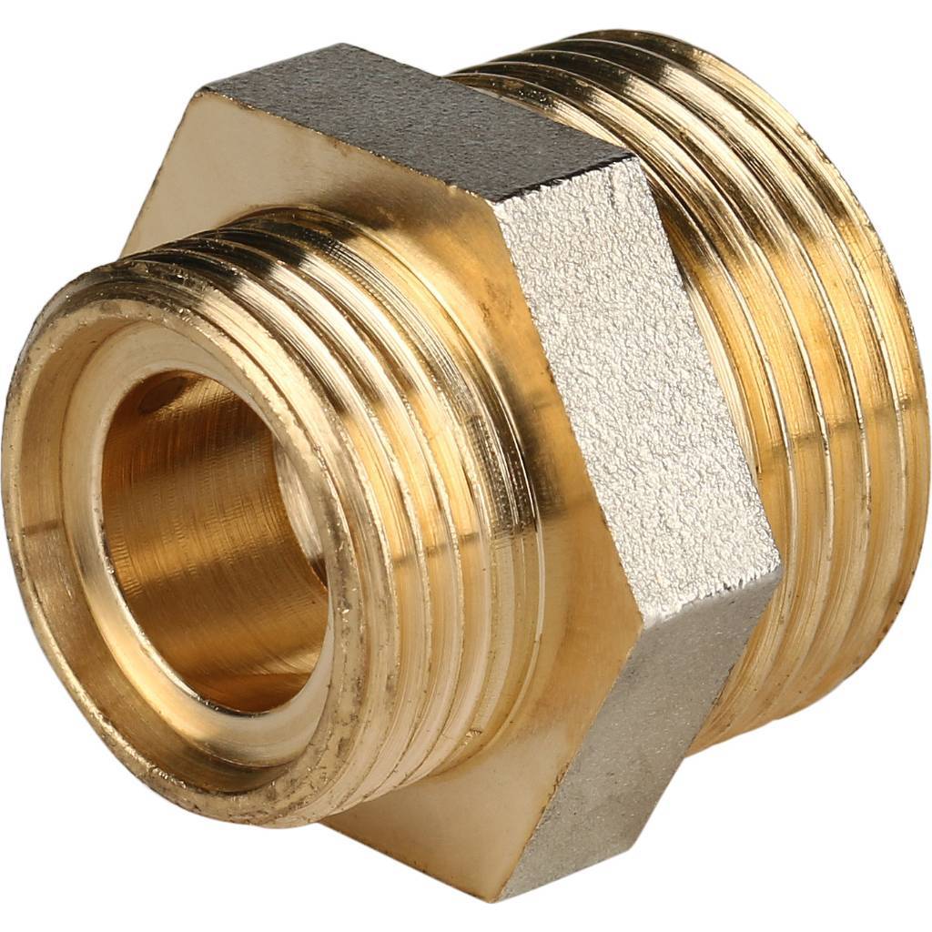 SFS-0001-003416 STOUT Переходник с наружной резьбой 3/4"х16 для металлопластиковых труб винтовой