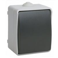 1-кнопочный выключатель IEK ФОРС наружный монтаж IP54 EVS13-K03-10-54-DC