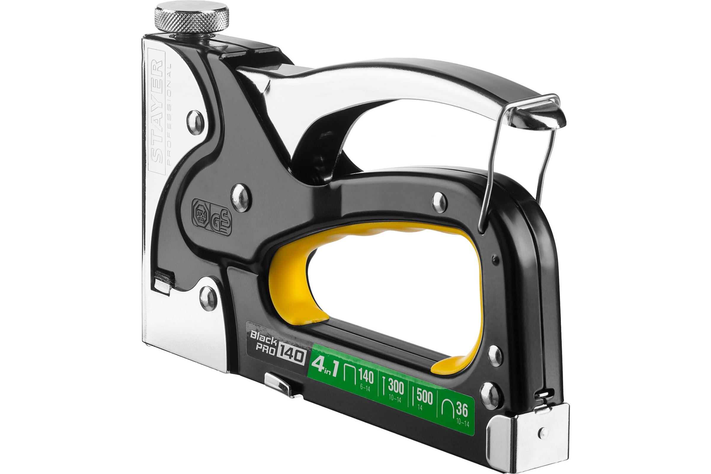 STAYER скобы 140, 36, 300, 500, степлер 4 в 1 BlackPro 140 31510_z01