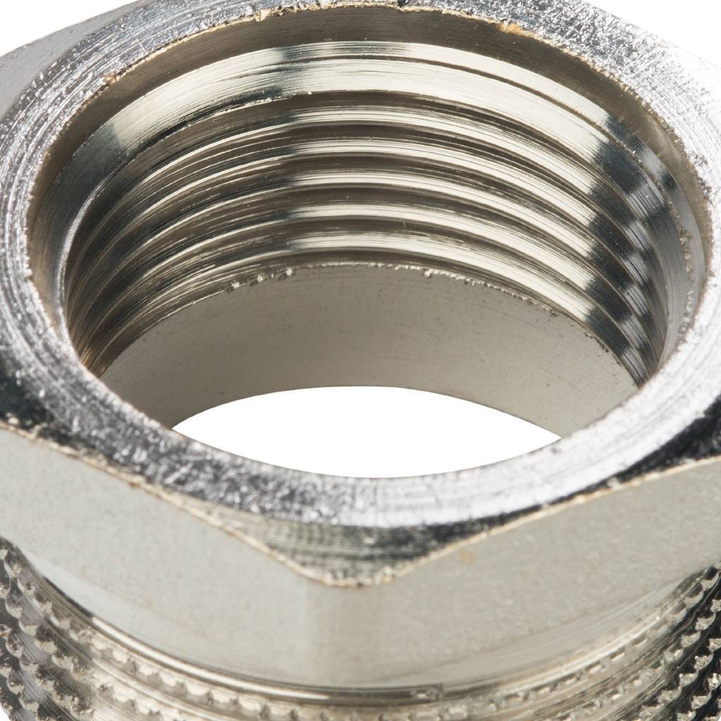 SFT-0029-000134 STOUT Футорка никелированная 1"X3/4"
