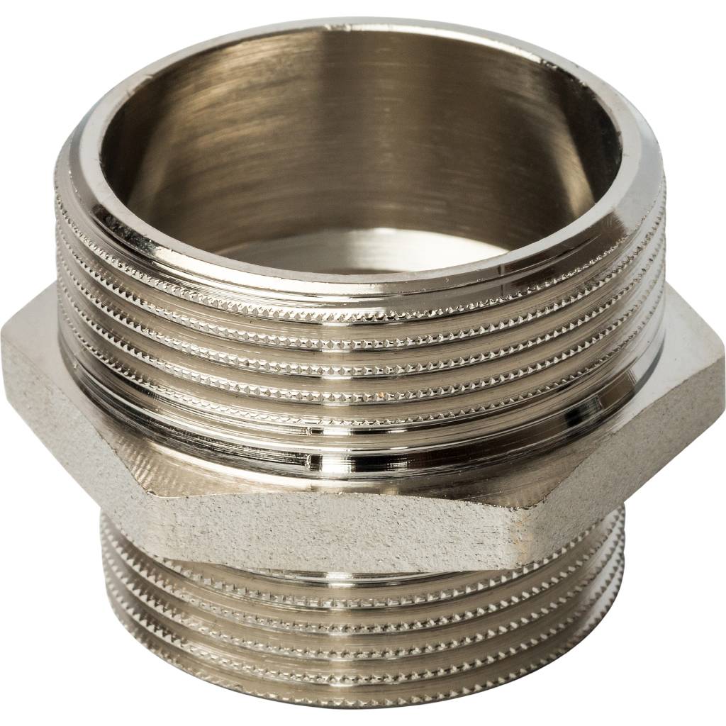 SFT-0004-112114 STOUT Ниппель НН переходной никелированный 1"1/2X1"1/4
