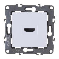Розетка ЭРА 12-3114-01 HDMI, IP20, 12, белый Б0027481