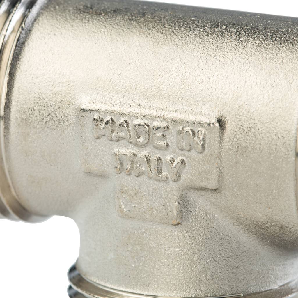 SFT-0018-121212 STOUT Тройник НН никелированный 1/2X1/2X1/2