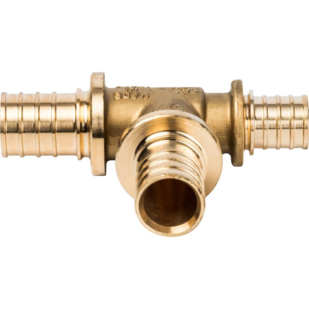 SFA-0014-252520 STOUT Тройник переходной 25x25x20 для труб из сшитого полиэтилена аксиальный