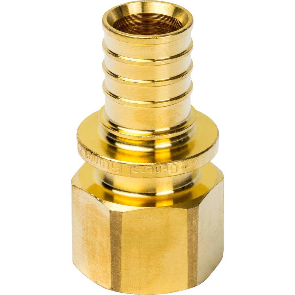SFA-0002-002534 STOUT Переходник с внутренней резьбой 25xG 3/4" для труб из сшитого полиэтилена аксиальный