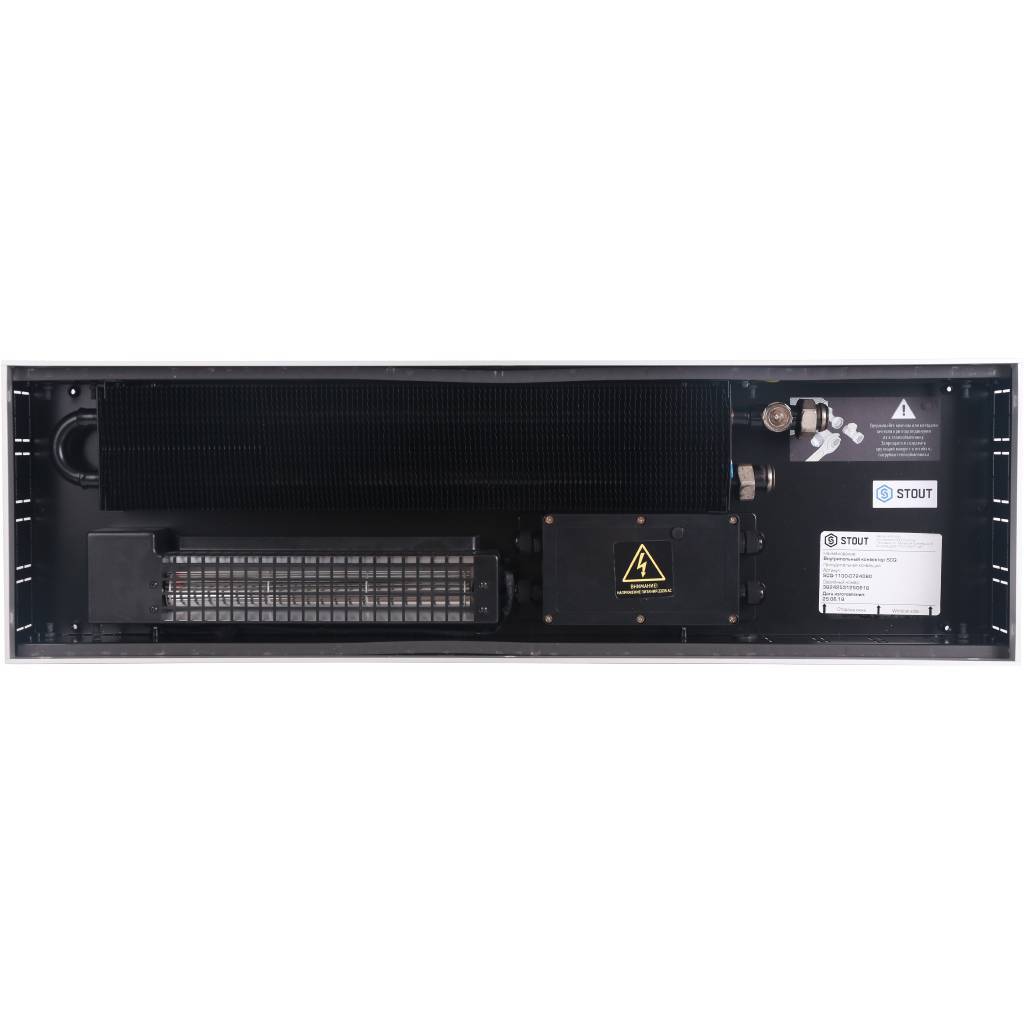 SCQ-1100-0724080 STOUT Конвектор внутрипольный SCQ 75.240.800 (Решётка роликовая, анодированный алюминий)
