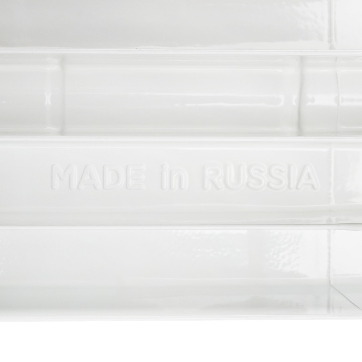 SRB-0310-050006 STOUT Space 500 6 секций радиатор биметаллический боковое подключение RAL9016