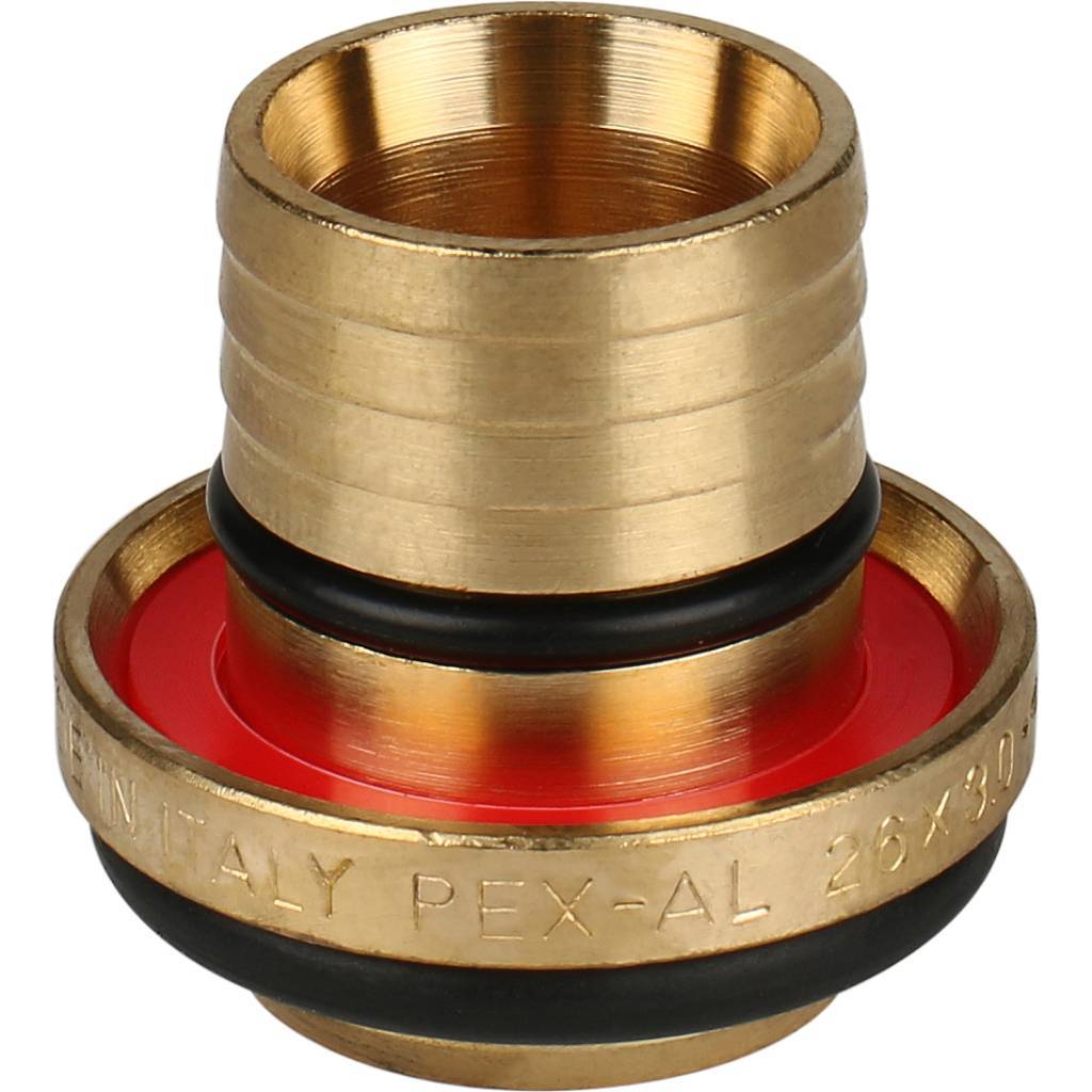 SFS-0005-000026 STOUT Муфта соединительная 26х26 для металлопластиковых труб винтовой