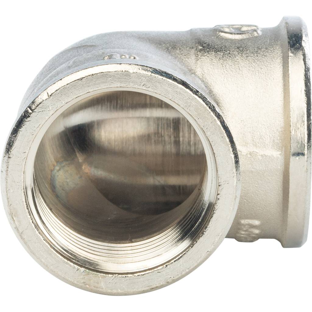 SFT-0014-000001 STOUT Угольник ВВ никелированный 1"