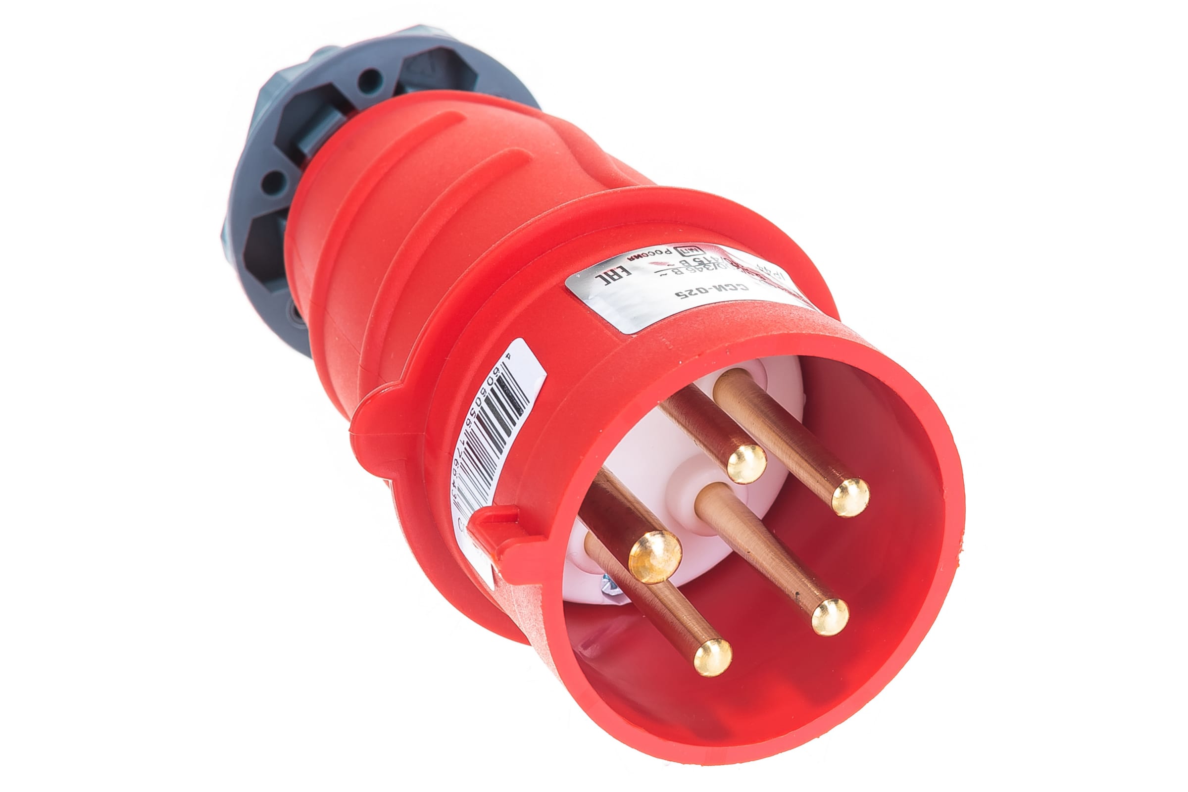 Переносная вилка IEK MAGNUM ССИ-025 32А 3Р+РЕ+N 380В IP44 PSN02-032-5 4561940
