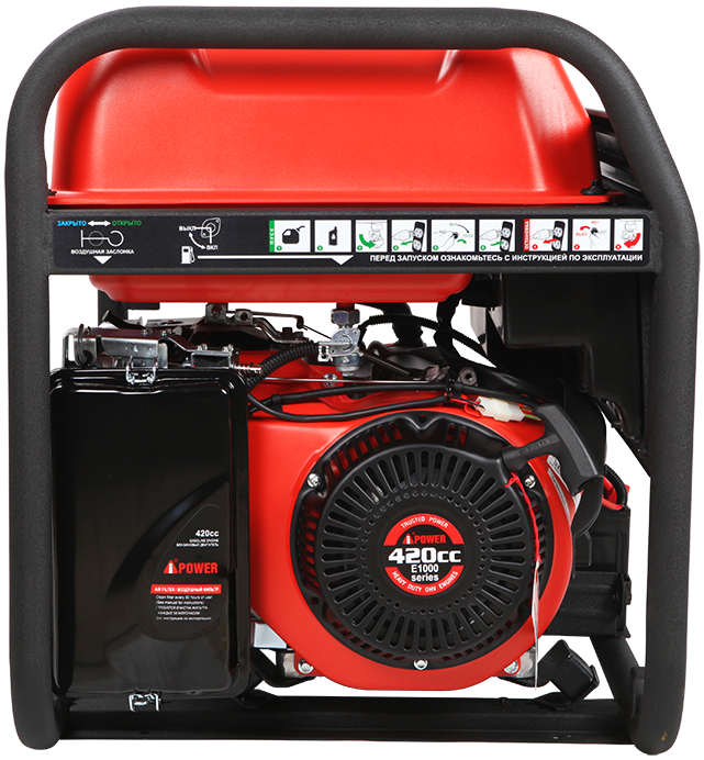 Портативный бензиновый генератор A-iPower A6500EA