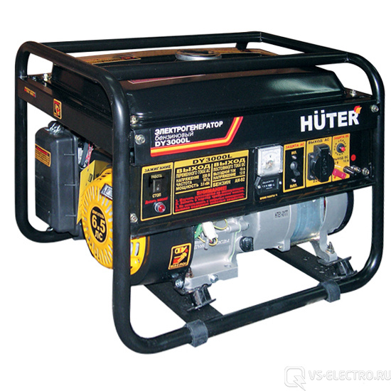 Бензиновый генератор Huter DY3000L
