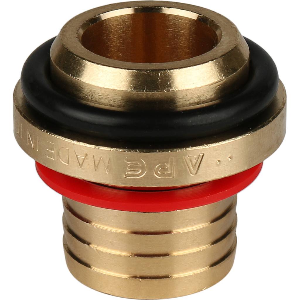 SFS-0006-000126 STOUT Угольник-переходник с наружной резьбой 1"x26 для металлопластиковых труб винтовой