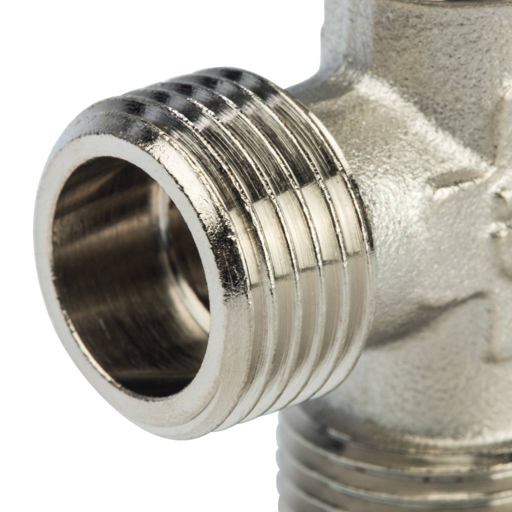 SFT-0018-343434 STOUT Тройник НН никелированный 3/4X3/4X3/4