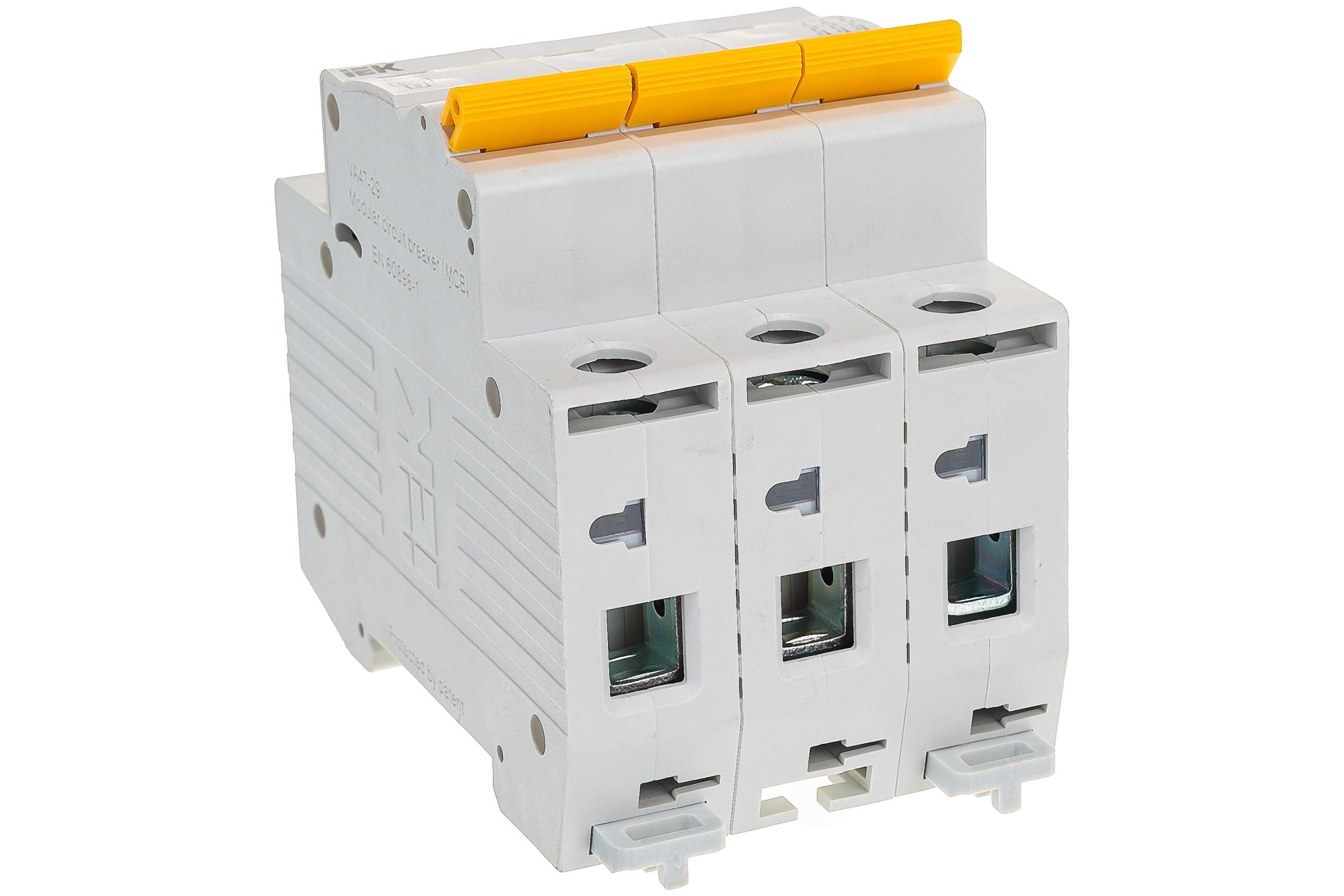 Выключатель автоматический ВА47-29 3p, 40А, С 4.5кА IEK MVA20-3-040-C