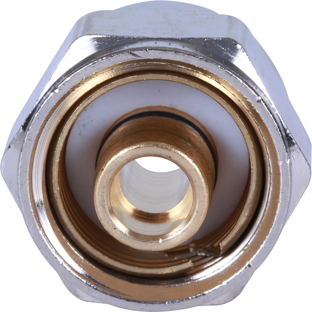 SFC-0026-162612 STOUT Фитинг компрессионный для труб PEX-AL-PEX 16х2,6х1/2
