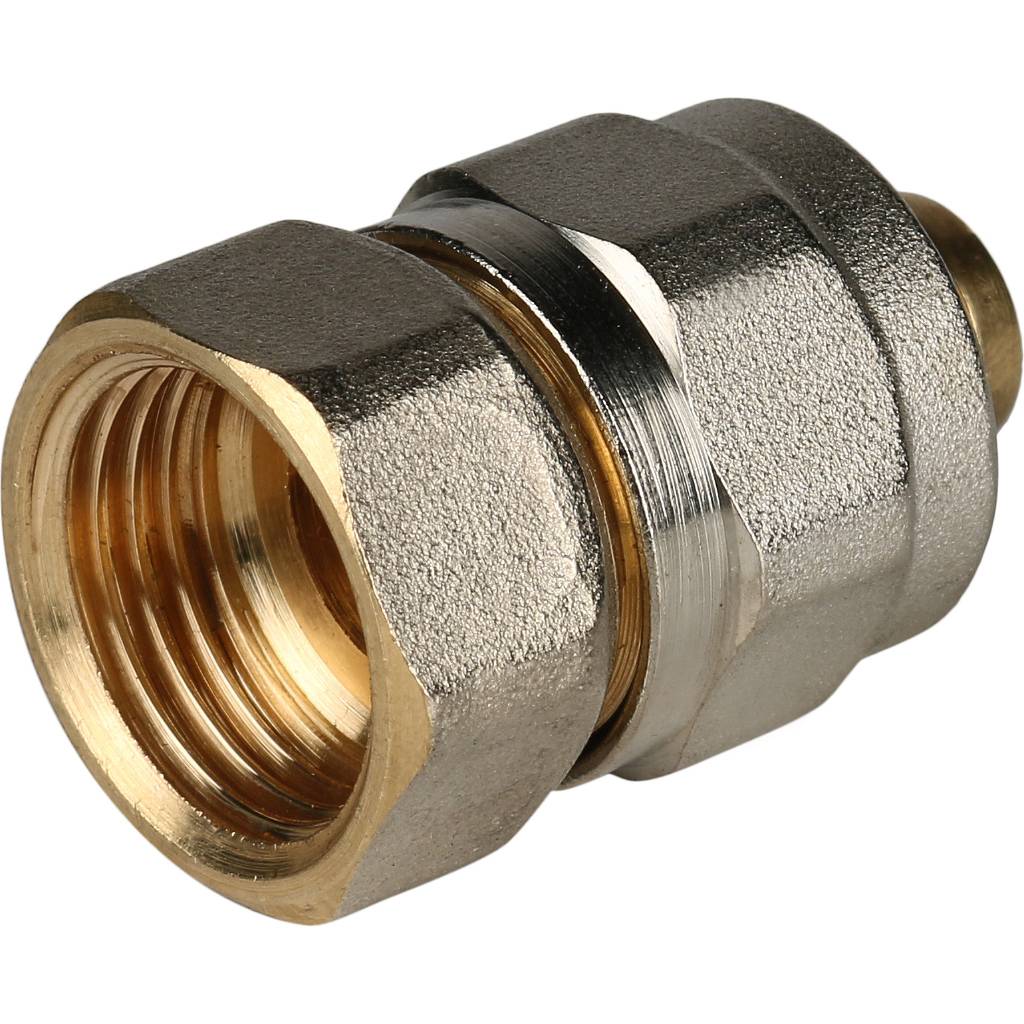 SFS-0002-001216 STOUT Переходник с внутренней резьбой 1/2"х16 для металлопластиковых труб винтовой