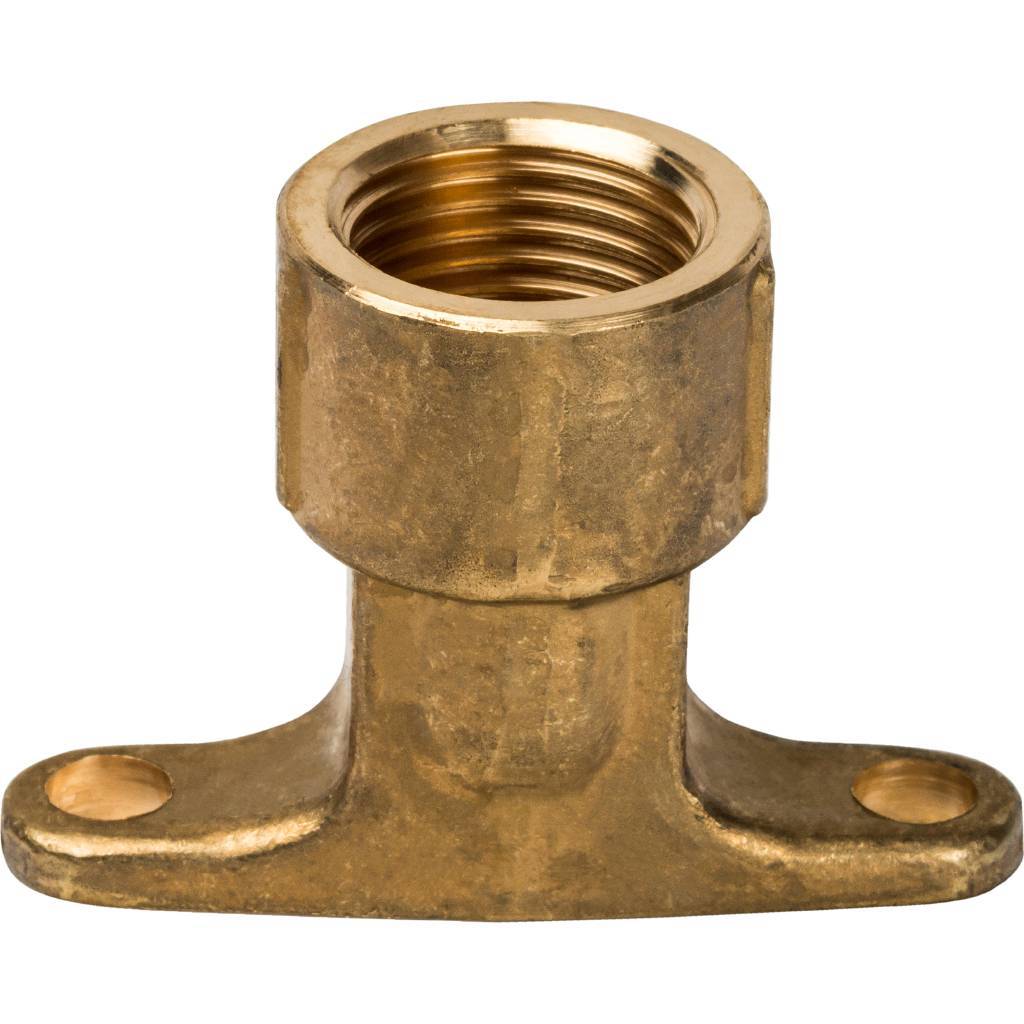 SFA-0009-001612 STOUT Угольник настенный с креплением 16xRp 1/2" для труб из сшитого полиэтилена аксиальный