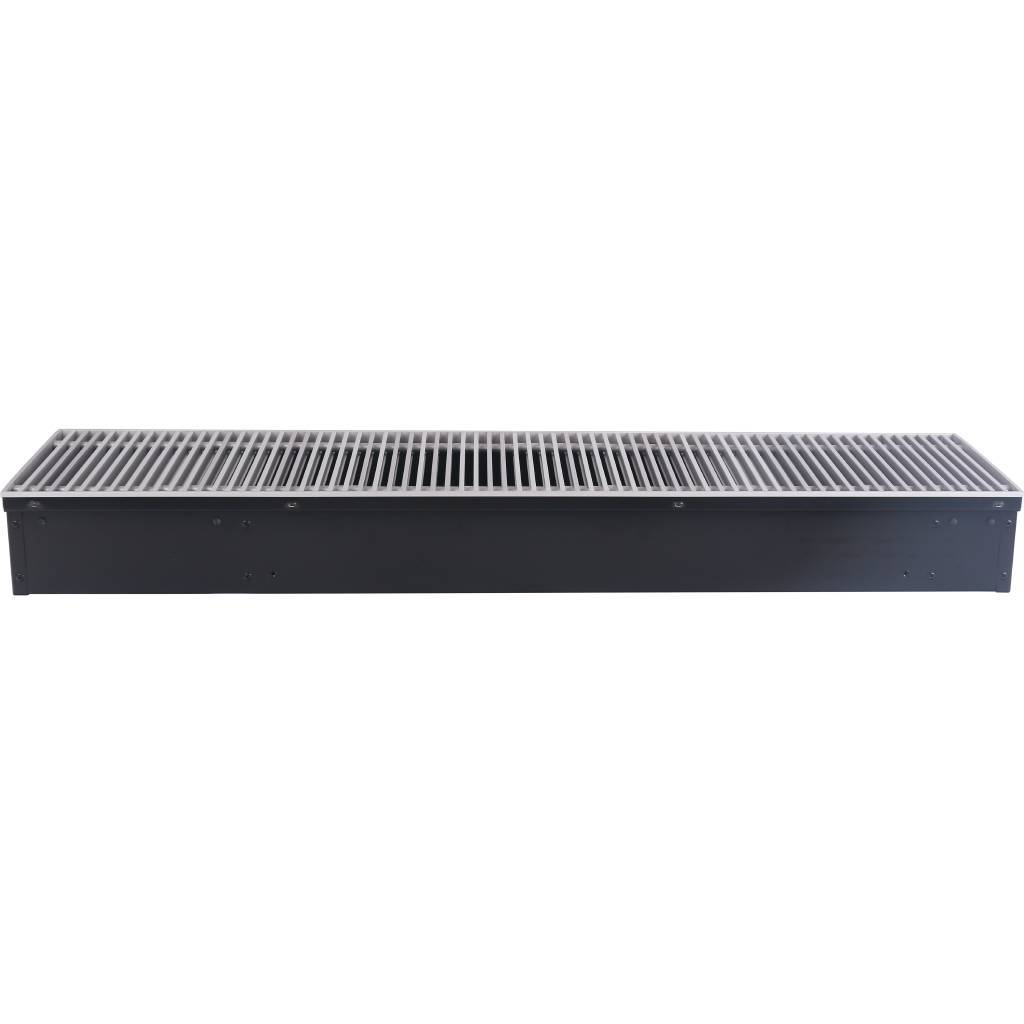 SCN-1100-1124100 STOUT Конвектор внутрипольный SCN 110.240.1000 (Решётка роликовая, анодированный алюминий)