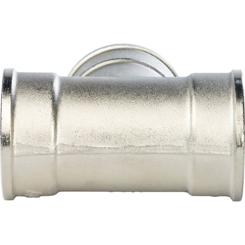 SFT-0020-000114 STOUT Тройник ВВ никелированный 1"1/4
