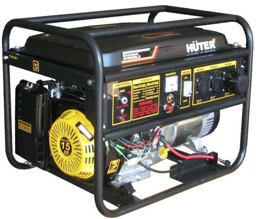 Бензиновый генератор HUTER DY9500LX-3