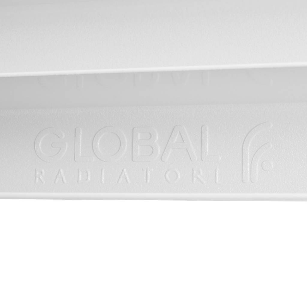 Global VOX- R 500 12 секций радиатор алюминиевый боковое подключение (белый RAL 9010)