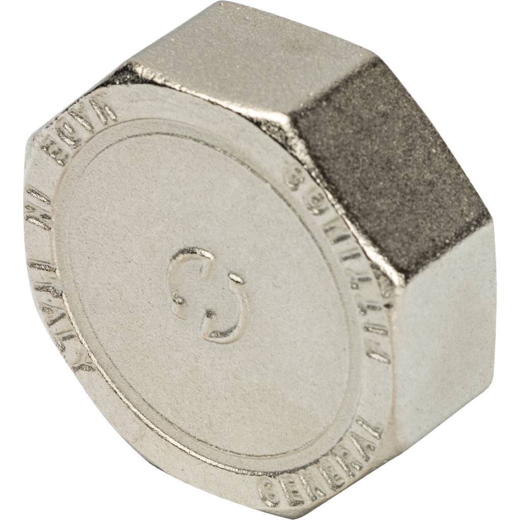 SFT-0027-000112 STOUT Заглушка ВР никелированная 1"1/2