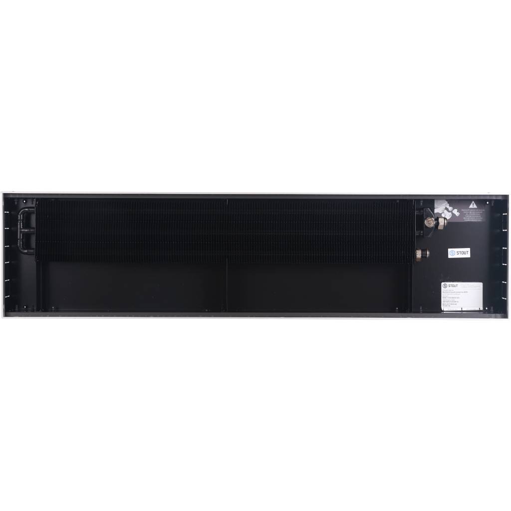 SCN-1100-0830120 STOUT Конвектор внутрипольный SCN 80.300.1200 (Решётка роликовая, анодированный алюминий)