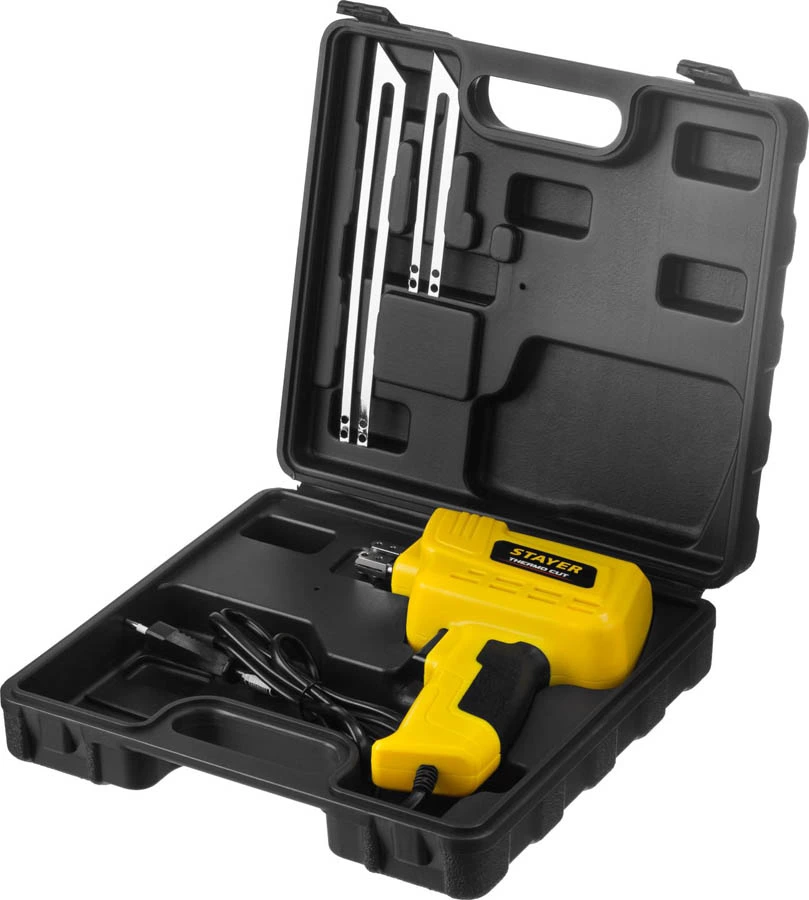 STAYER 220 В, 75Вт, 2 ножа, прибор для резки монтажной пены Thermo Cut 45255-H2