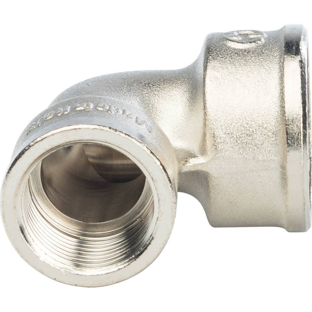 SFT-0014-000134 STOUT Угольник ВВ никелированный 1"-3/4