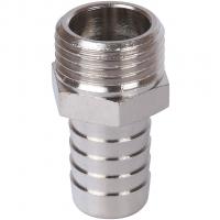 SFT-0067-001216 STOUT Штуцер НР никелированный 1/2"x16