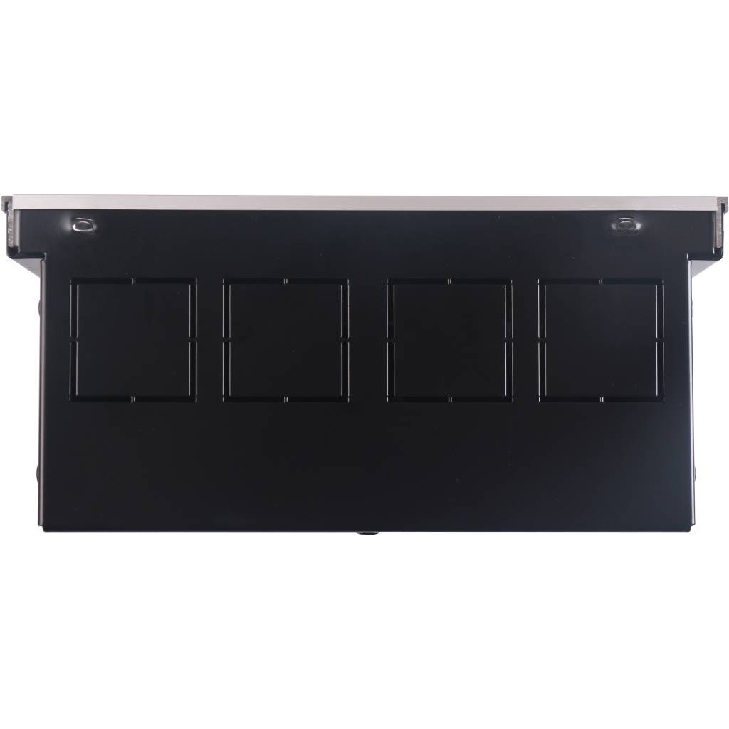 SCQ-1100-0724100 STOUT Конвектор внутрипольный SCQ 75.240.1000 (Решётка роликовая, анодированный алюминий)