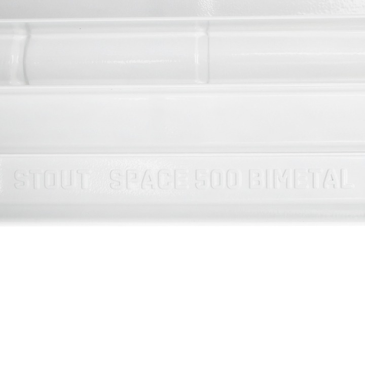 SRB-0310-050006 STOUT Space 500 6 секций радиатор биметаллический боковое подключение RAL9016