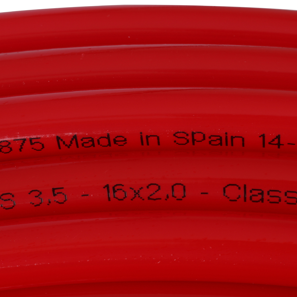 SPX-0002-101620  STOUT 16х2,0 (бухта 100 метров) PEX-a труба из сшитого полиэтилена с кислородным слоем, красная