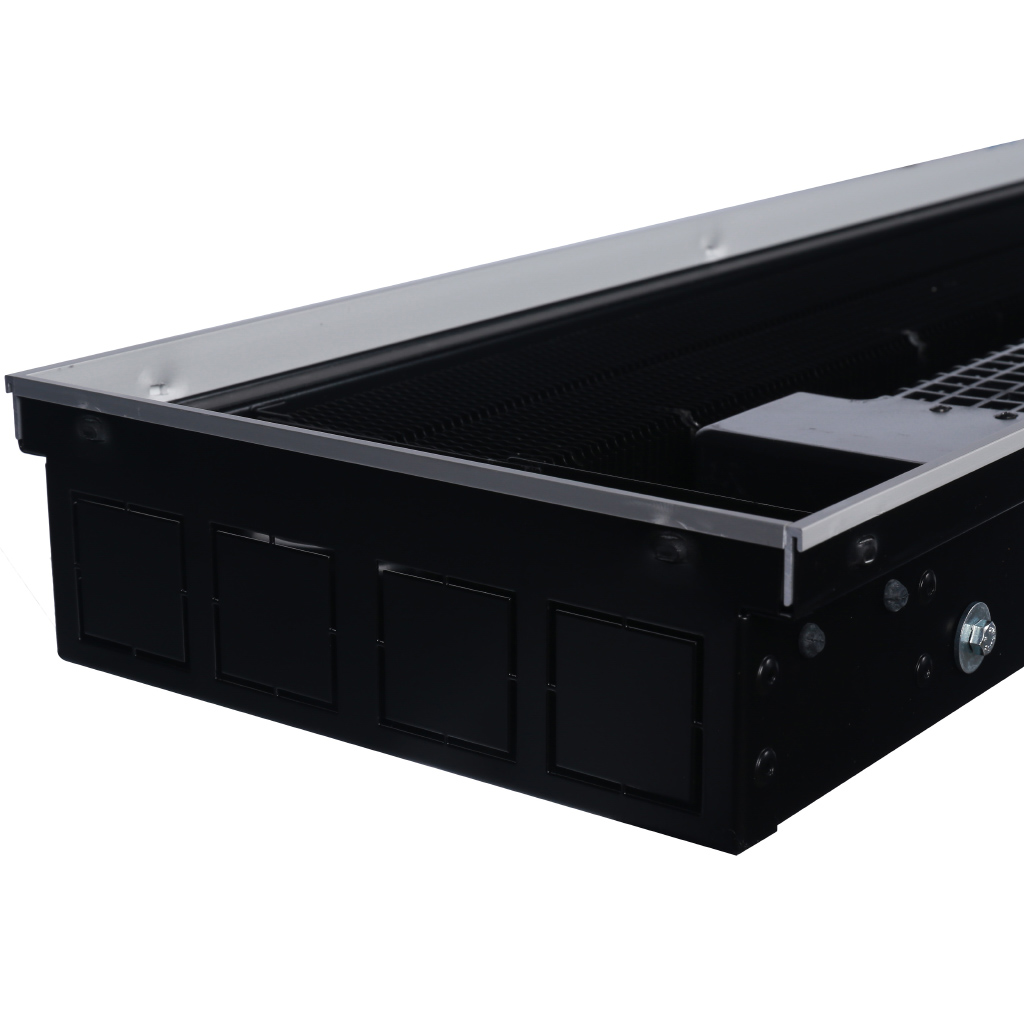 SCQ-1100-0724250 STOUT Конвектор внутрипольный SCQ 75.240.2500 (Решётка роликовая, анодированный алюминий)