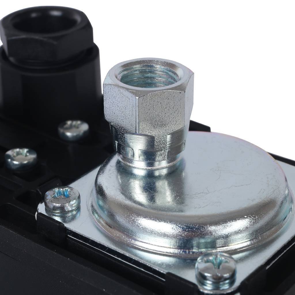 SCS-0001-000005 STOUT Реле давления для водоснабжения PM5G,  1-5 бар, 1/4", с накидной гайкой.