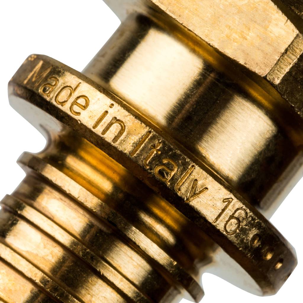 SFA-0001-001612 STOUT Переходник с наружной резьбой 16xR 1/2" для труб из сшитого полиэтилена аксиальный