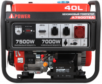 Портативный бензиновый генератор A-iPower A7500TEA
