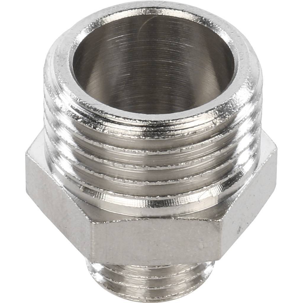 SFT-0004-001214 STOUT Ниппель НН переходной никелированный 1/2X1/4