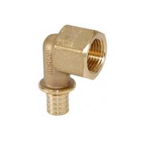 Переход на внутреннюю резьбу угловой REHAU RX - 16 x 1/2" (бронза, для труб серии RAUTITAN)