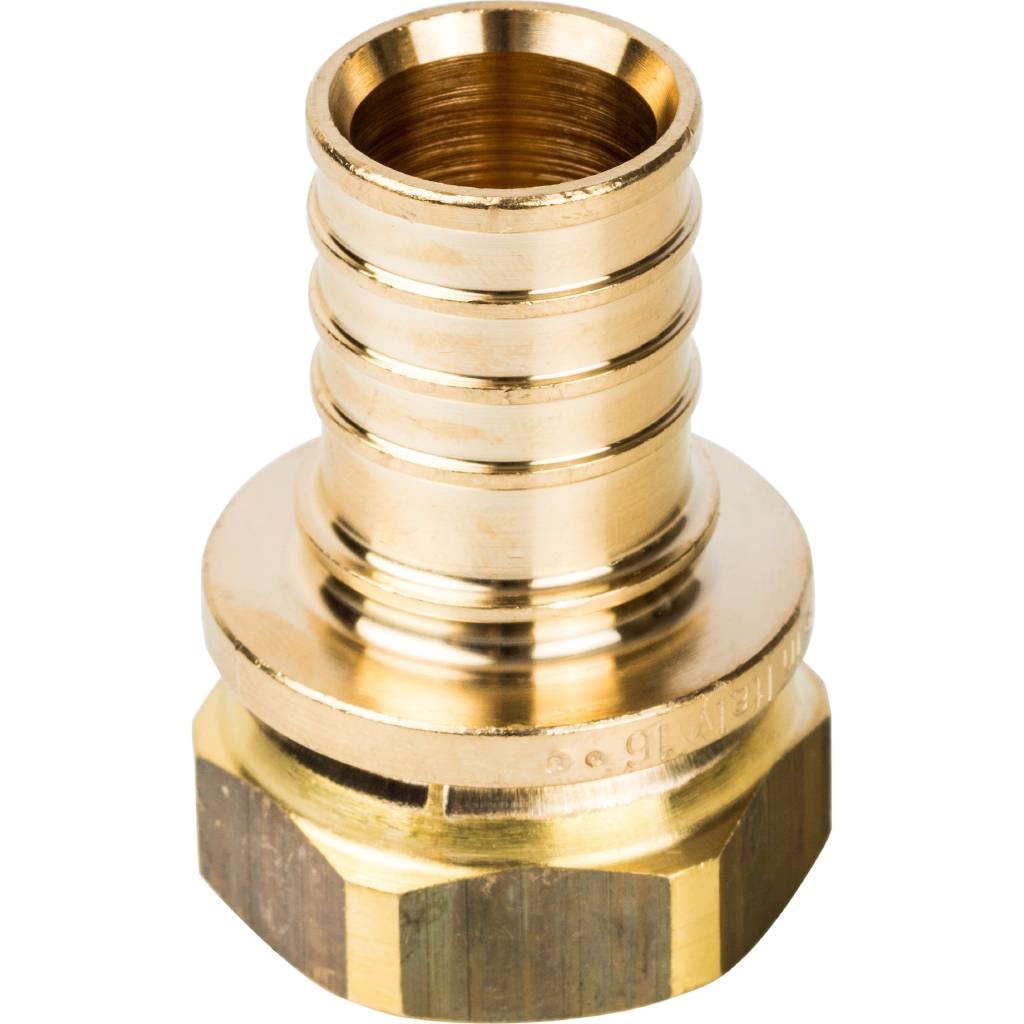 SFA-0019-002534 STOUT Переходник с накидной гайкой 25xG 3/4" для труб из сшитого полиэтилена аксиальный