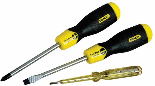 Набор отверток CUSHION GRIP 3 шт Stanley 0-65-012