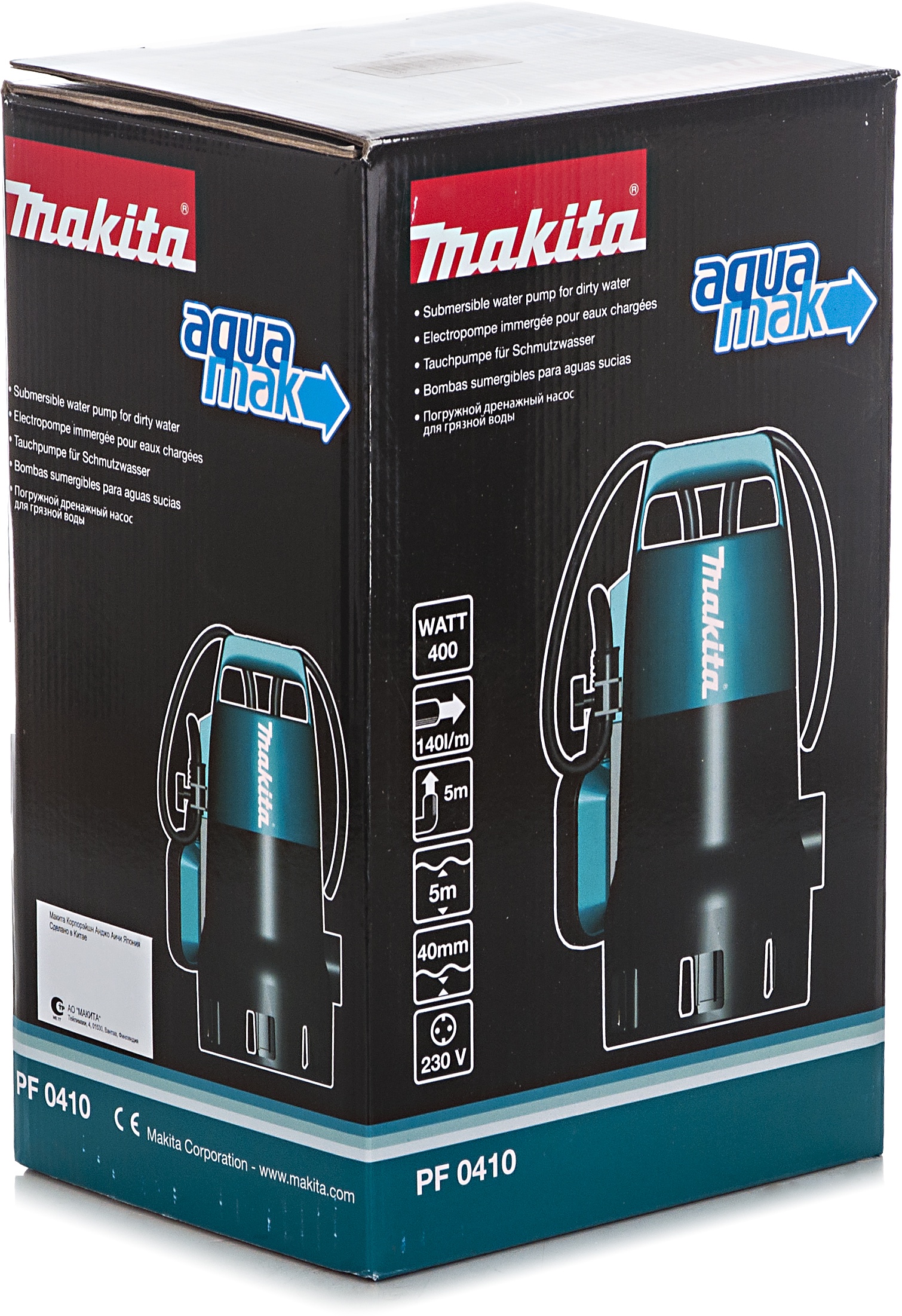 Дренажный насос Makita PF0410
