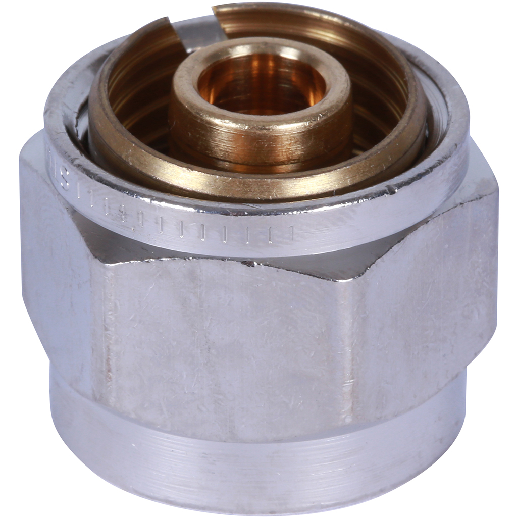 SFC-0026-162612 STOUT Фитинг компрессионный для труб PEX-AL-PEX 16х2,6х1/2