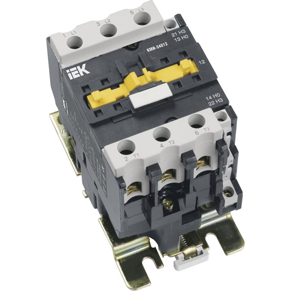 Контактор IEK КМИ-34012, 40А, 400В, 1НО;1НЗ, ИЭК, KKM31-040-400-11