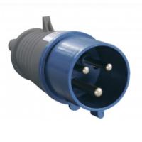 Электрическая кабельная вилка IEK 32А 2P+E 220В IP44 023 ИЭК PSR01-032-3