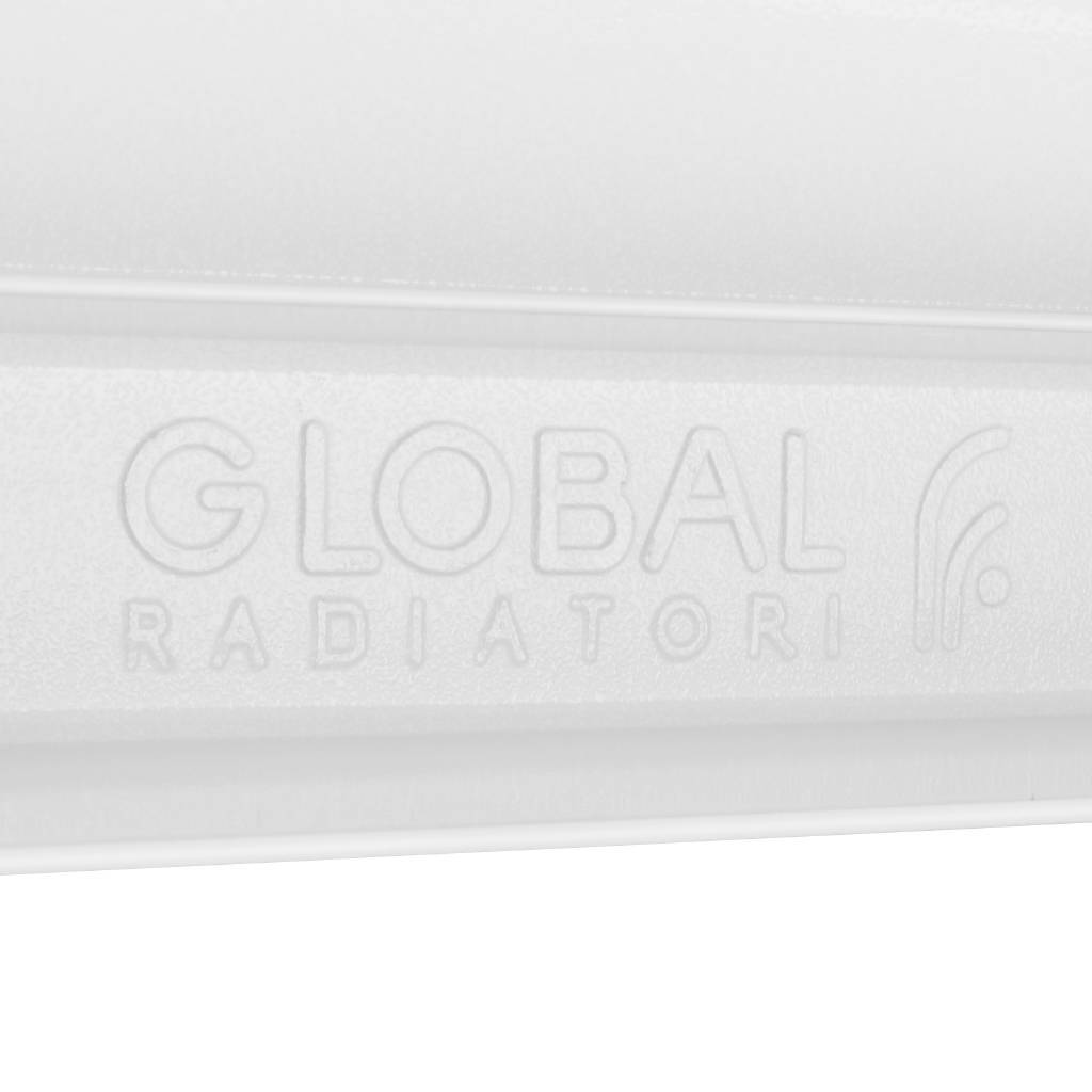 Global VOX- R 500 4 секции радиатор алюминиевый боковое подключение (белый RAL 9010)