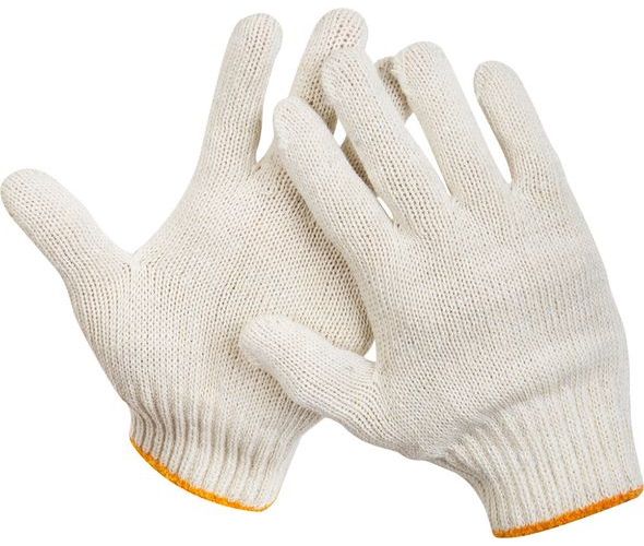STAYER L-XL, 7 класс, перчатки рабочие для тяжелых работ, без покрытия 11402-XL Master